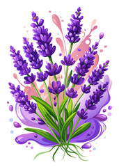 Fototapeta premium bouquet of lilac