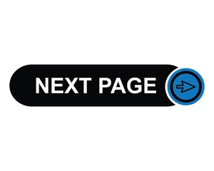 next page button vectors. sign label speech bubble next page
