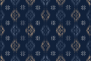 Aztec Navajo pattern. Vector Aztec Navajo geometric shape seamless pattern background. The geometric southwest pattern is used for fabric, textile, home decoration elements, upholstery, and wrapping.