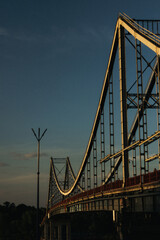 bridge over the river