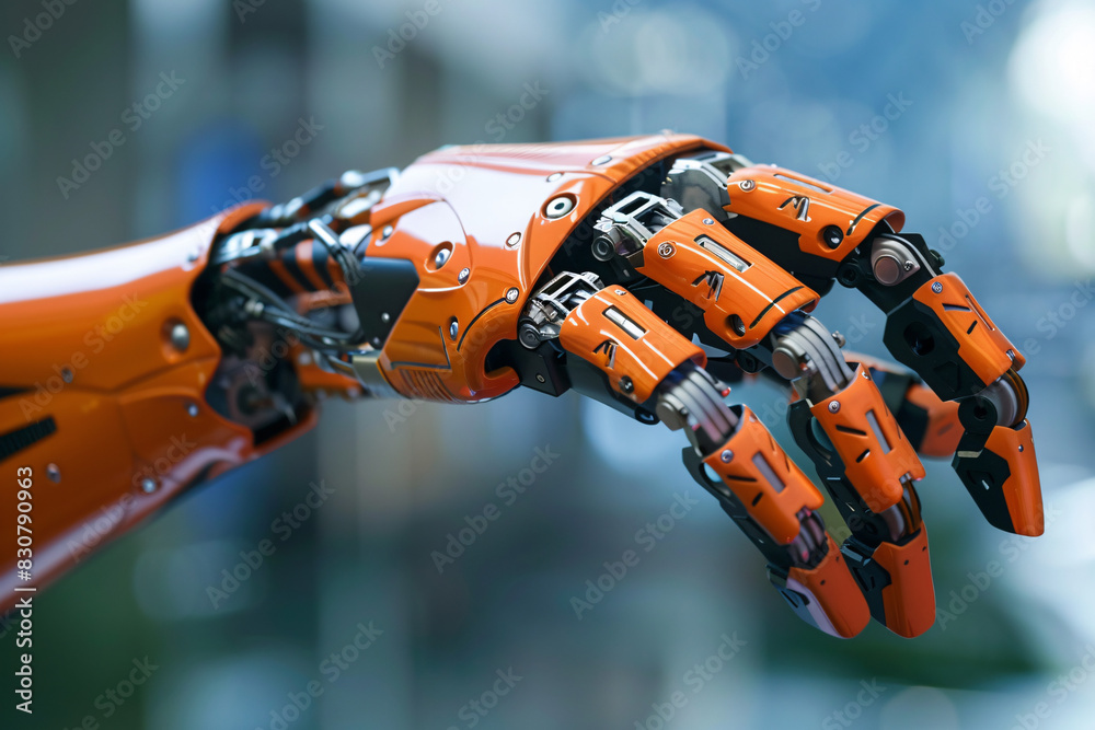 Poster advanced robotics with open text space
