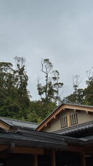 house in the mountains