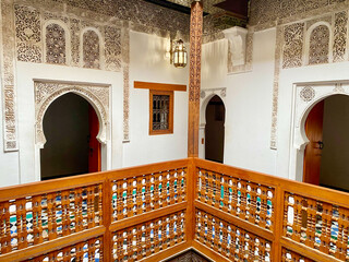 Medersa Ben Youssef - historische Koranschule in der Medina von Marrakesch