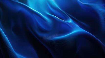 Obraz premium Close-Up of an Object Illuminated by Blue Light, Featuring Dark White and Dark Indigo Tones, Low Saturation, Smooth Gradient, Postmodern Minimalist Style, with Light Black and Dark Amber, Smooth Curve