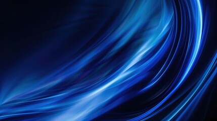 Naklejka premium Close-Up of an Object Illuminated by Blue Light, Featuring Dark White and Dark Indigo Tones, Low Saturation, Smooth Gradient, Postmodern Minimalist Style, with Light Black and Dark Amber, Smooth Curve