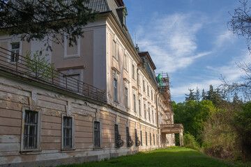 Old mansion in the village of Horne Lefantovce ,Slovakia