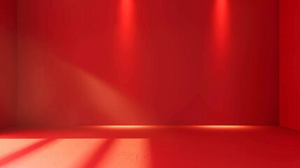 Abstract dynamic modern vibrant red gradient texture background