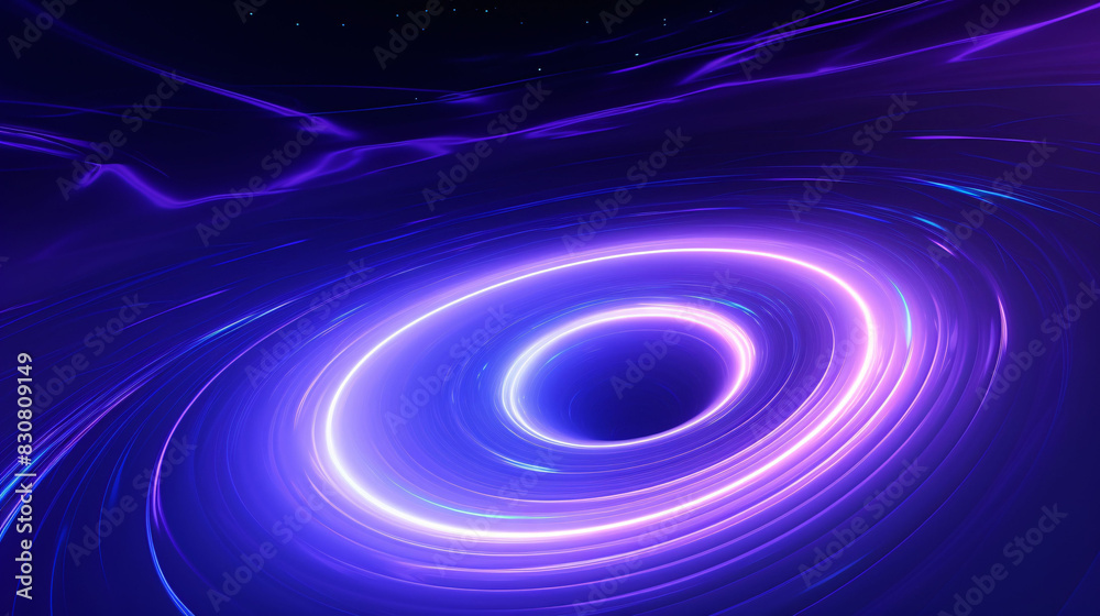 Wall mural abstract dream flowing planet 3d rendering aesthetic three-dimensional e-commerce background