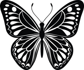  Butterfly silhouette vector illustration design
