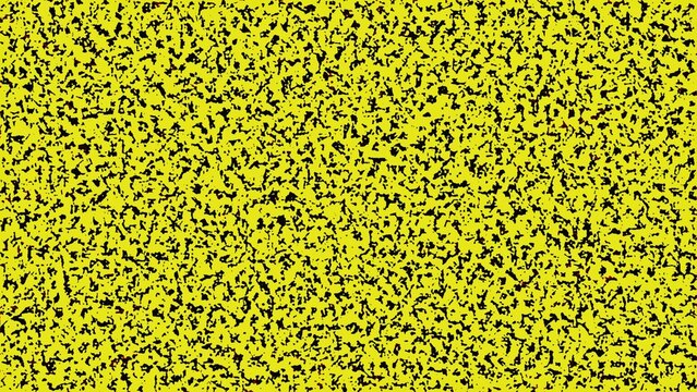 イエロー背景に黒まだら模様の背景画像
