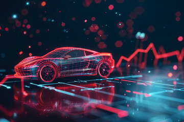 car sales graph