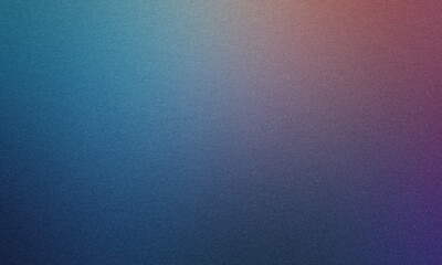 Highresolution image with a grainy gradient blending from blue to red