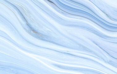 Marble rock texture blue ink pattern liquid swirl paint white dark that is Illustration background for do ceramic counter tile silver gray that is abstract waves skin wall luxurious art ideas concept.