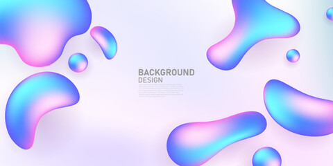 Pastel background, soft design modern vector illustration