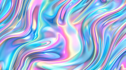 Obraz premium Dynamic fluid color gradient background, abstract KV main visual business PPT background