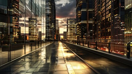 Obraz premium Urban Lifestyle: Cityscapes and modern living environments