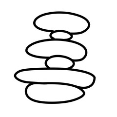 Zen stone line elements