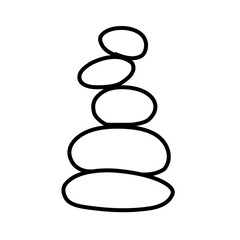 Zen stone line elements