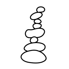 Zen stone line elements