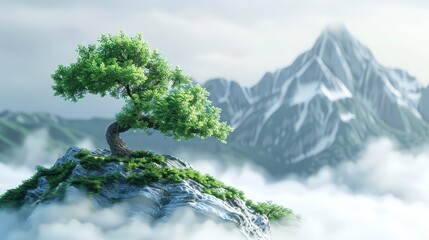 Showcase your marketing with highquality images of essential nature objects against a clean background.