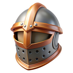 Fototapeta premium helmet isolated on black