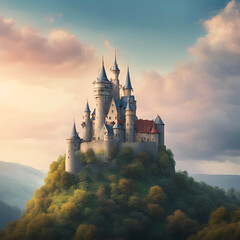 Ch&acirc;teau dans les nuages