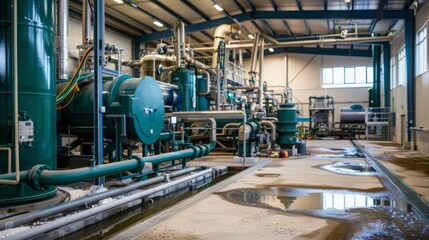 A hydrothermal processing unit converting organic waste into valuable resources such as biofuels...