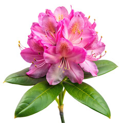 Obraz premium Gloxinia flower isolated on transparent background