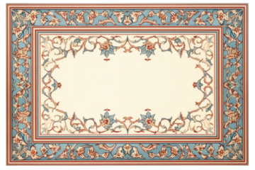 PNG Islamic ornament frame backgrounds pattern architecture. AI generated Image by rawpixel.