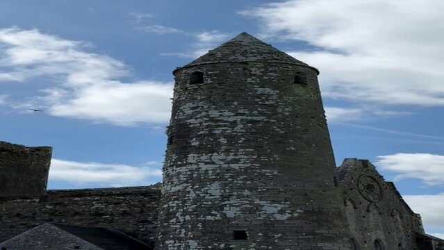 ruins of antient castle, Rock of Cashel, Ireland