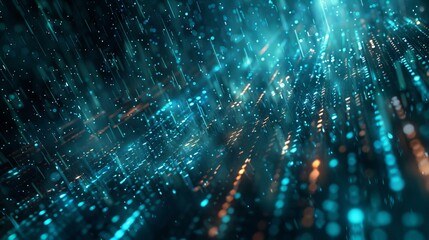 Fototapeta premium Abstract Futuristic Light Streams