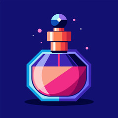 perfume bottle illustration