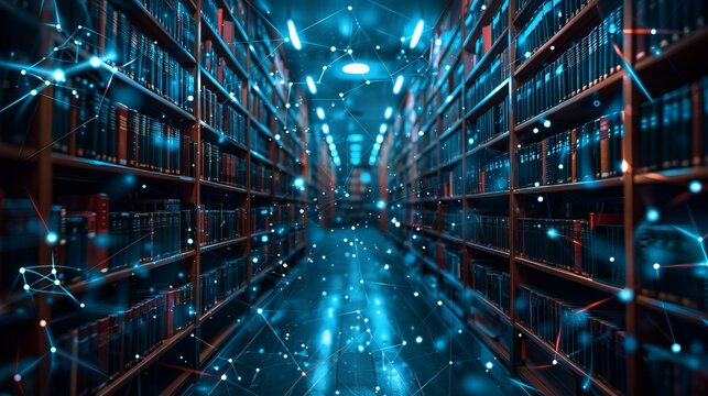 Futuristic Digital Library