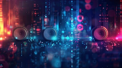 Music Visualizers in Vibrant Colors