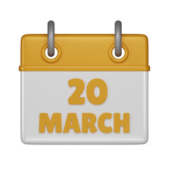2o March 3d icon