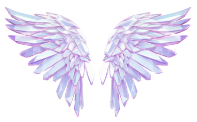 PNG Wings holography angel art creativity.