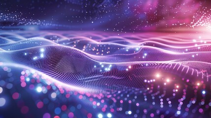 Explore the future of quantum sensing with an image of quantum sensors detecting minute changes in the environment with unparalleled sensitivity, enabling applications in precision, generated with AI