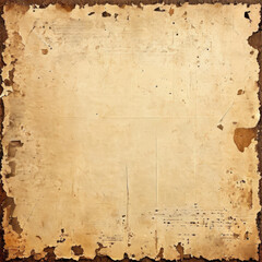 Old vintage paper background with grunge effect.