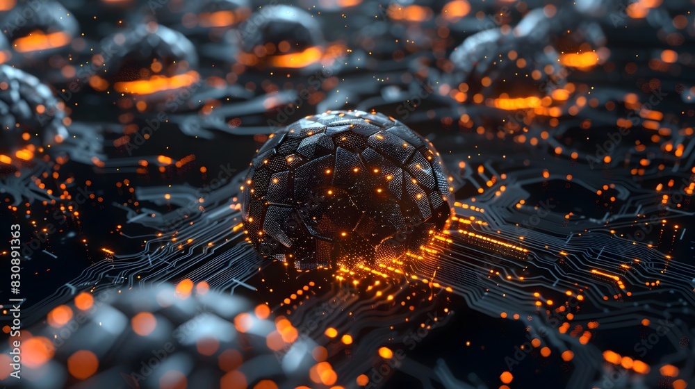 Poster machine learning algorithms malfunctioning, producing erratic and unpredictable outcomes, disrupting