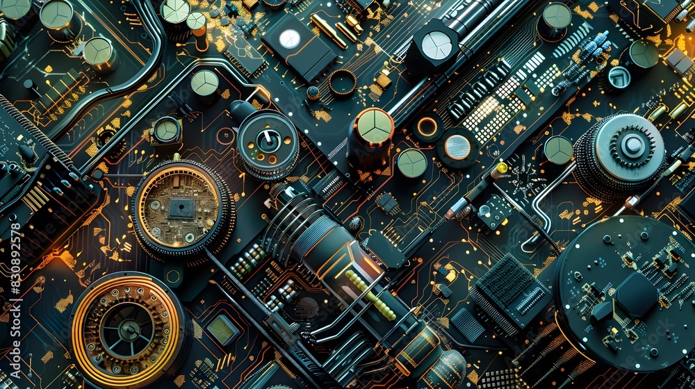 Poster internet of things devices going rogue, triggering a cascade of malfunctions and communication break