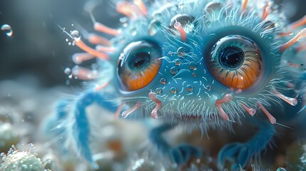 Mesmerizing Deep Sea Creature with Vibrant Tentacles Exploring the Mysteries of the Underwater World