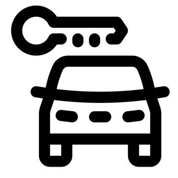 recommend clip art: Car Key Icon