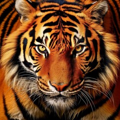 Fototapeta premium Tiger’s portrait close up photo 