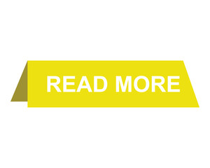 read more button isolated on a white background