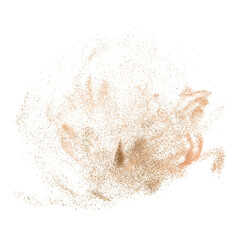 3D rendering of scattered sand granules or fine dirt on transparent background
3D rendering of scattered sand granules or fine dirt on transparent background
