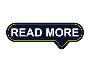 read more button isolated on a white background