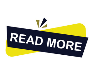 read more button isolated on a white background