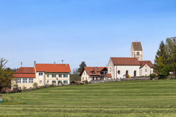 Kirche Sankt Michael Marnbach bei Weilheim in Oberbayern