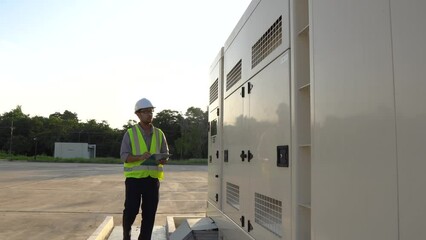 Electrical technician inspecting factory systems,engineer maintaining power supply,industrial electrician troubleshooting circuits,ensuring electrical safety,optimizing energy efficiency