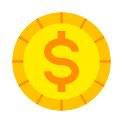 Obraz premium Tokens Flat Icon Design